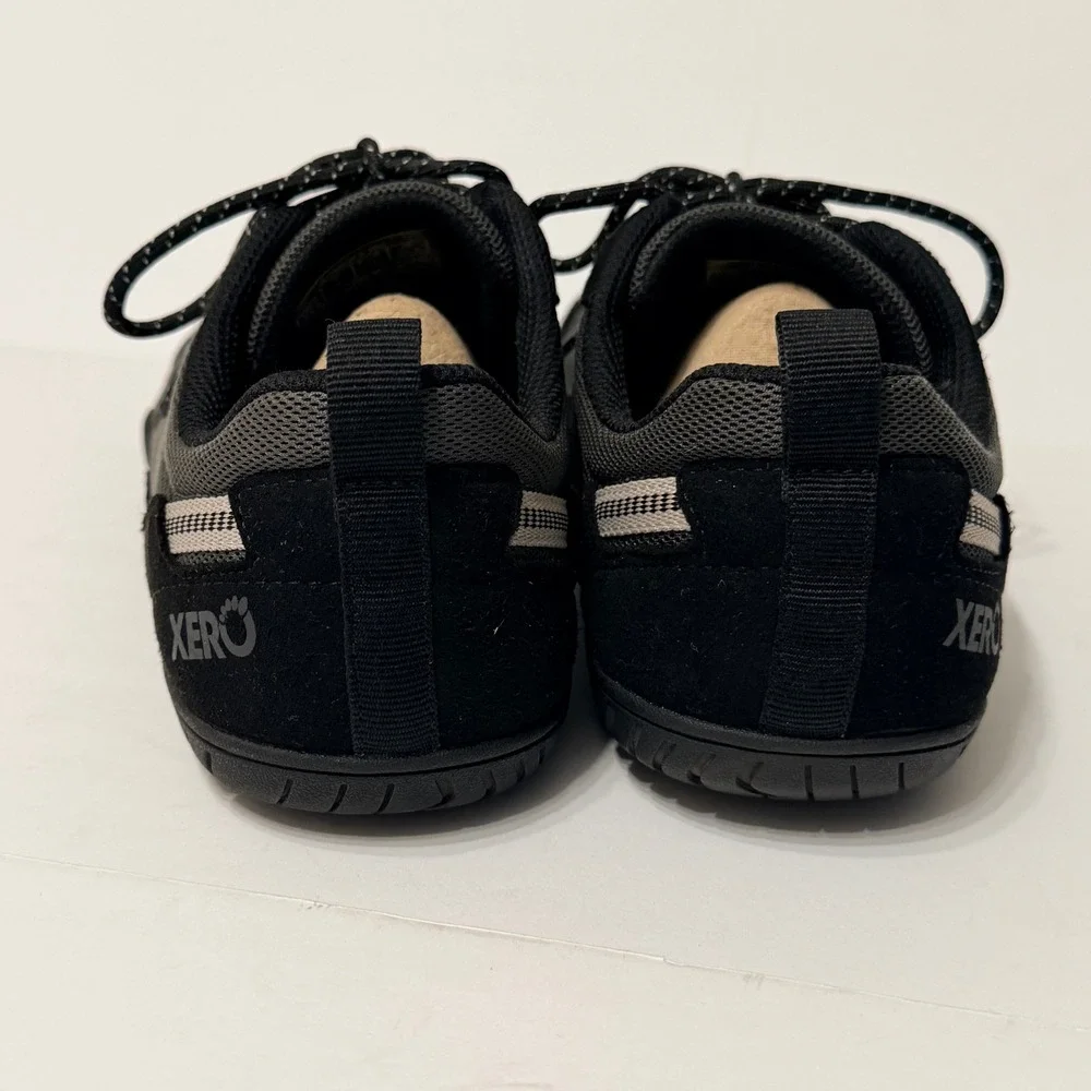 Xero 360 Training Shoes Black Gray Barefoot Minimalist Womens 10.5